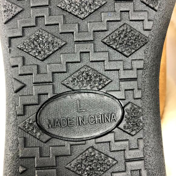 Nordstrom Rack Womens Holly Clog Slippers Large 9-10 Brown Faux Fur Slip-On NWT - Picture 10 of 10